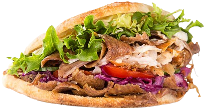 Sandwich kebab d'Arbois Kebab